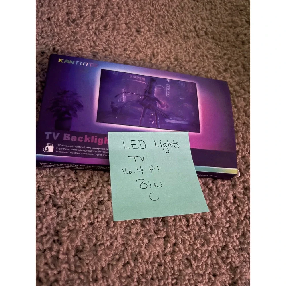 LED‎ Strip Lights TV Backlight 16.4ft USB Mood Lighting App Remote Control